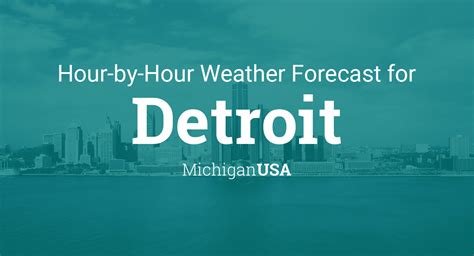 hourly weather for detroit michigan|hourly barometric pressure detroit.